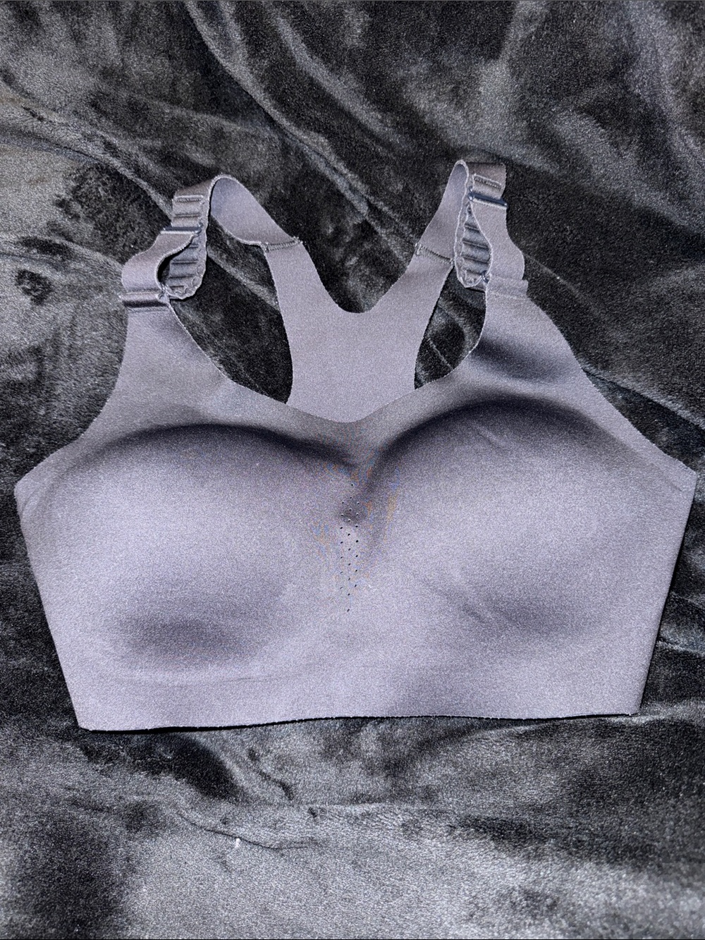 Brooks Run Happy High Impact Wireless Sports Bra Black Size 34D
